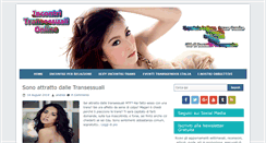 Desktop Screenshot of incontritransessualionline.com
